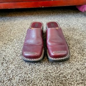 Born loafers. Size 7.5. Deep maroon